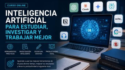 Inteligencia Artificial para Estudiar, Investigar y Trabajar Mejor